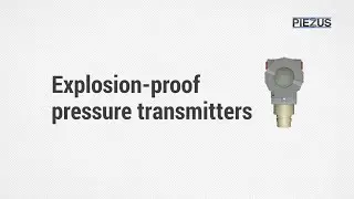 Explosion proof pressure transmitters