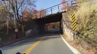 Fall Colors Motorcycle Ride round Trip from Middletown, Otisville and Wurtsboro, NY DJI Pocket 2
