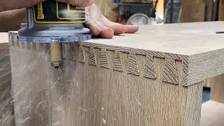 White Oak,Half dovetail,penetrating tenon/Shelf furniture that will last 100 years