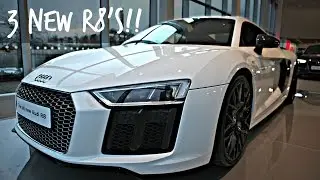 NEW AUDI R8! START UP & REVS!
