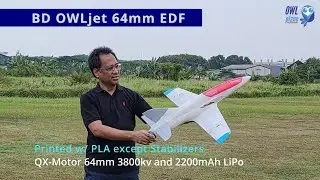 BD OWLjet 64mm EDF - Take #1