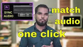 How to match voice in premiere pro | auto synchronize