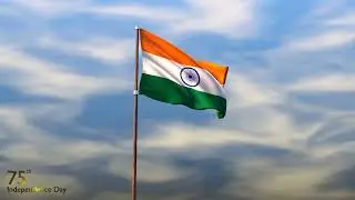 India 76th Independence Day Flag (Animation) - आजादी का अमृत महोत्सव