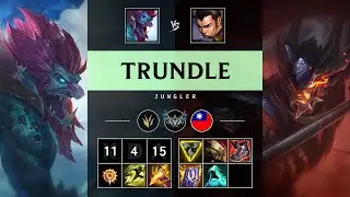 Trundle Jungle vs Xin Zhao - TW Challenger Patch 25.14