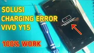CARA ATASI HP VIVO Y15 TIDAK MAU DI CAS || CHARGING ERROR