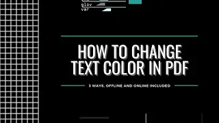[3 Ways] How to Change Text Color in PDF Efficiently?