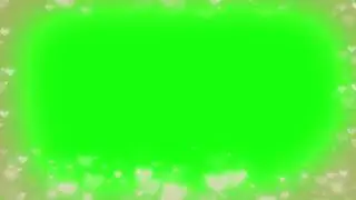 FREE green screen beautiful heart animation effect