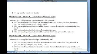 CS502 Current paper 2023, Important Topics