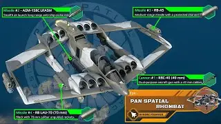 July VIP Battlepass Strike Fighter ! Pan Spatial Rhombat Overview! | Modern Warships Alpha Test