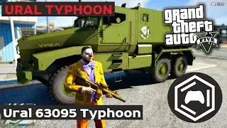 Ural 63095 Typhoon - Ural Typhoon | GTA5 moleculagames gameplay roleplay gamepad let's play