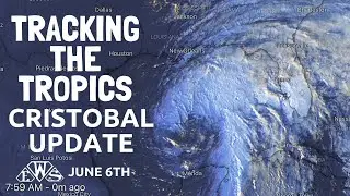 Cristobal Tropical Storm Moves North Sunday Landfall