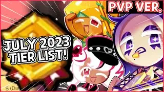 RISE OF EPICS! NEW JULY 2023 PVP/Arena Tier List! [Black Lemonade Update] | Cookie Run Kingdom