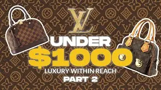 🔥 Luxury Within Reach Discover Louis Vuitton Under 1000USD   Designer Bags Part 2! 💎💼