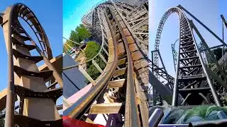Every BIG Roller Coaster at Liseberg Amusement Park 4K POV