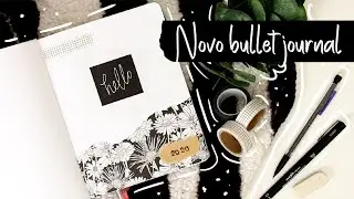 Criando um novo Bullet Journal + Planeje comigo de Outubro! | Marina Araújo