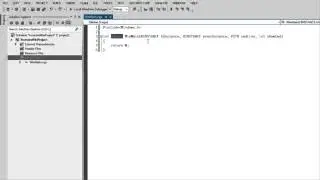 C++ Windows Programming Made Easy Tutorial 1 - WinMain