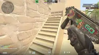 5 straight minutes of ZERO EFFORT in CS2