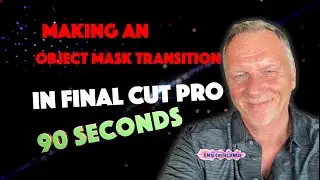 Making an object mask transition in Final Cut Pro