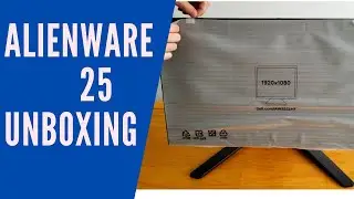 Monitor Alienware 25 AW2521HF - O Alien monstro de 240hz IPS! - Unboxing