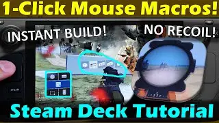 NO RECOIL assist & 1-Click BUILD MENU for BattleBit Remastered on Steam Deck! |  Steam Deck Tricks