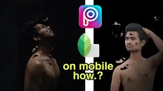 PicsArt vijaymahar new concept distract body part editing tutorial || Snapseed photo editing