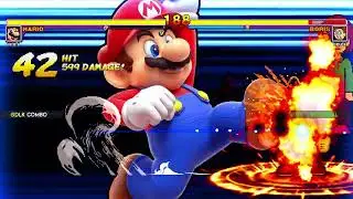 [Mugen GAME] Super Mario (Poyochan) VS Boris Anderson