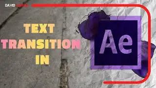 Text Transition in After Effects