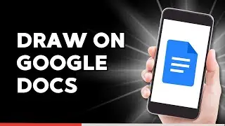 How to Draw on Google Docs Mobile (EASY)