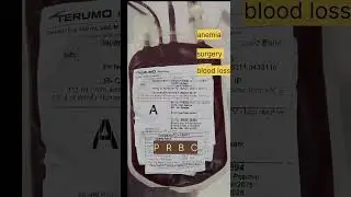 Packed Red Blood Cell 