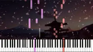 How to play Senbonzakura (Ballad) Piano Tutorial - Synthesia