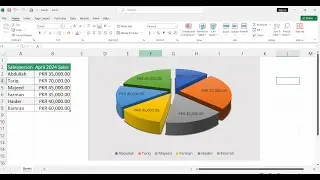 Pie chart tutorial
