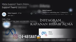 INSTAGRAM KALICI KAPANAN HESAP AÇMA METHODU! (2026)✅🚫