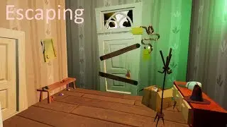Escaping... | Hello Neighbor Mod Gameplay