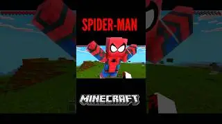 I BECAME SPIDER-MAN IN MINECRAFT #shorts