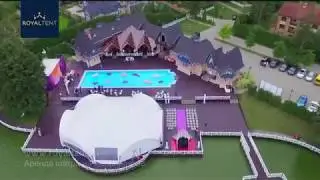 Элегантный шатер для свадьбы RoyalTent