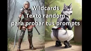 Wildcards o como tener texto random en tus prompts | Stable Diffusion en español