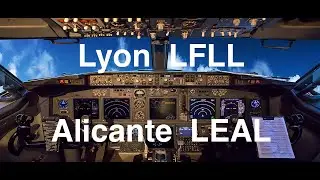 [X-Plane 11.53]  Lyon (LFLL) -  Alicante (LEAL) on VATSIM.