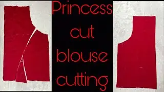 Princess cut blouse ki cutting✂️✂️ karna sikhen