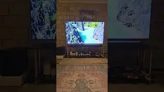 Samsung Q 700C 3.1 Sound bar with Q70C Qled tv | trging Q Symphony