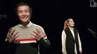 Песня «Журавли» в исполнении Делгиры Канкаевой, «Василий Теркин.  О награде» читает Очир Такаев