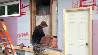 How To Reframe A Wall For A Larger Window