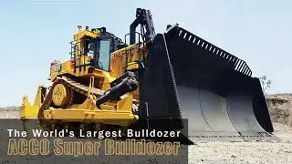 Thw world’s most powerful bulldozer- Kamatsu D575 #documentary