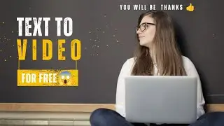 Text to Video generator for Free!! 