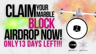 COSMOS/JUNO/OSMOSIS AIRDROP | Claim $BLOCK Airdrop On Marble Dao | HURRY!