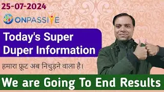 Great information: We Are Going to Ends Results #ONPASSIVE #ash #MSGOLA