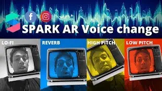 Spark AR Tutorial Voice Change | Use Microphone  for filters