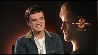 Josh Hutcherson on the The Hunger Games fans