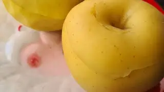 Запечённые яблочки с мёдом курагой и творогом
