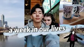 A week in our lives | shopping, cafes, Korea vlog