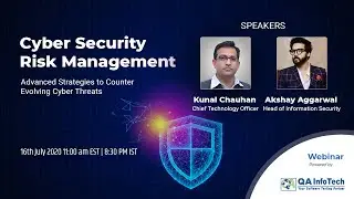 Webinar | Cyber Security Risk Management - Advanced Strategies to Counter Evolving Threats